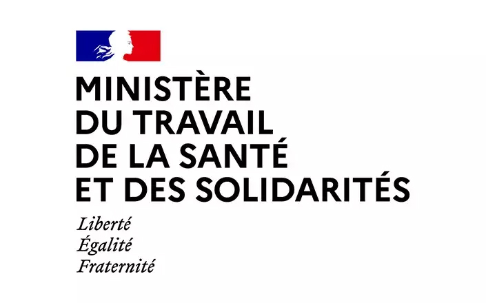 Logo ministere travail sante solidarites